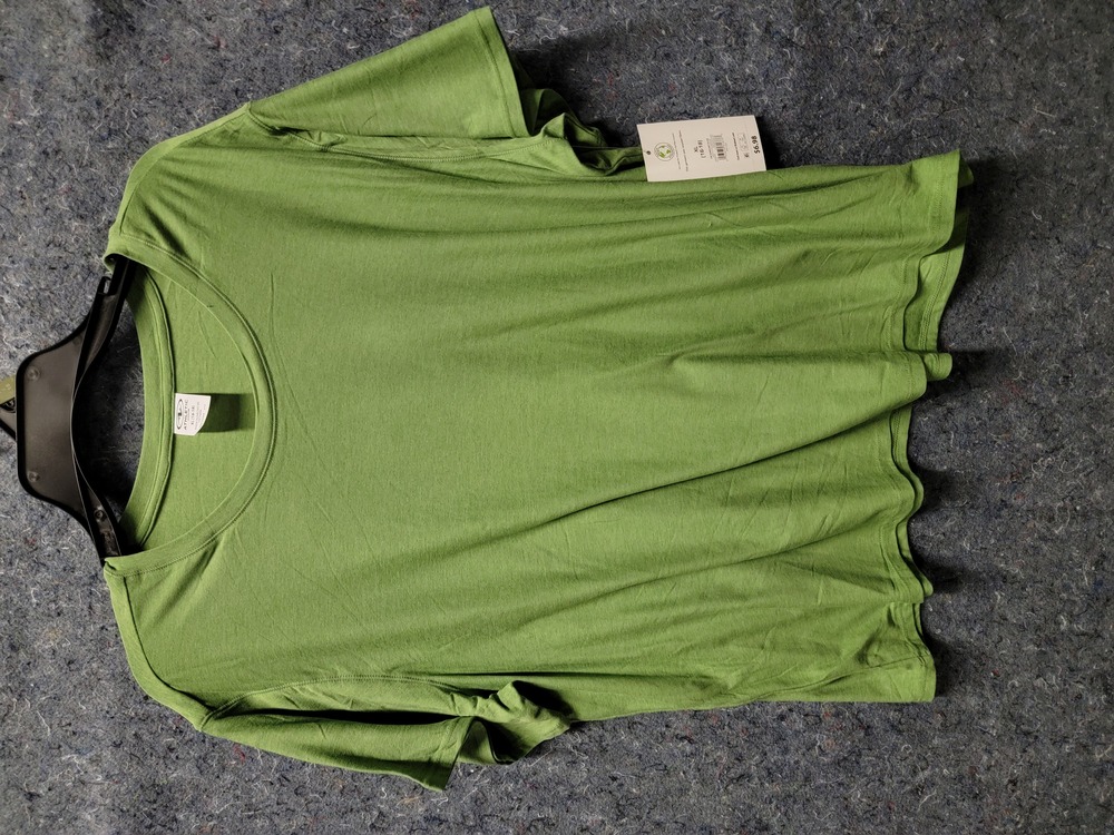 Athletic Works Super Soft SS TEE Green Stalk Heather XL (16-18)